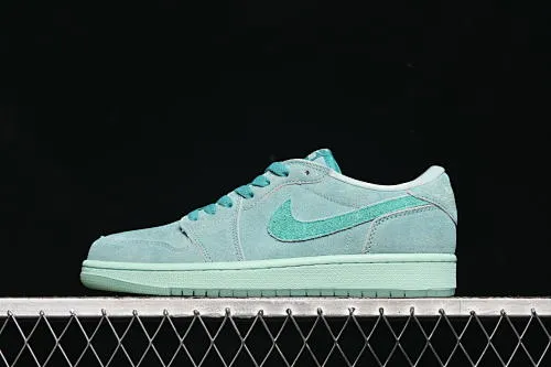 All categories Air Jordan Jordan series basketball shoes Air Jordan 1 Low Air Jordan 1 Low "Washed Teal" AJ1 Joe 1 washed celadon low-top cultural casual sneakers HQ8111-300